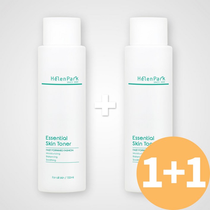 헬렌박 에센셜 스킨 토너 닦토 민감 피부 진정 수분 토너 대용량, 2개, 150ml