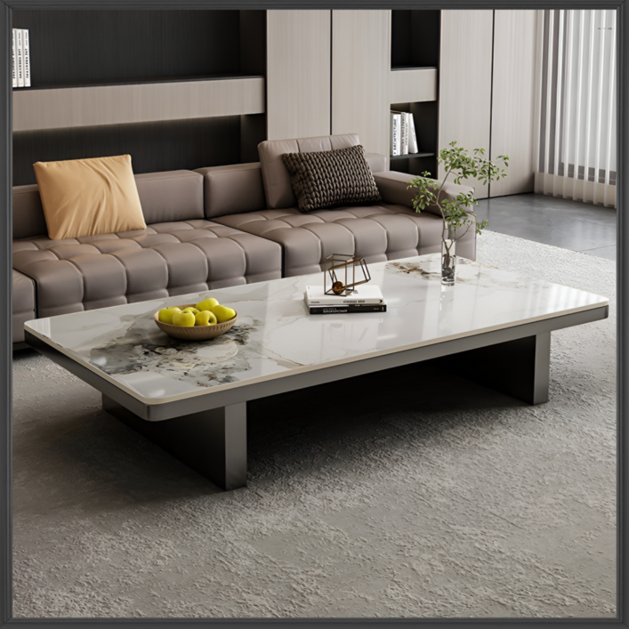 MANOK 스텐 세라믹 거실테이블 쇼파테이블 좌식 낮은 식탁 탁자 홈인테리어 책상 교자상