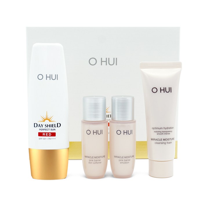 오휘 선크림 블랙 레드 50ml