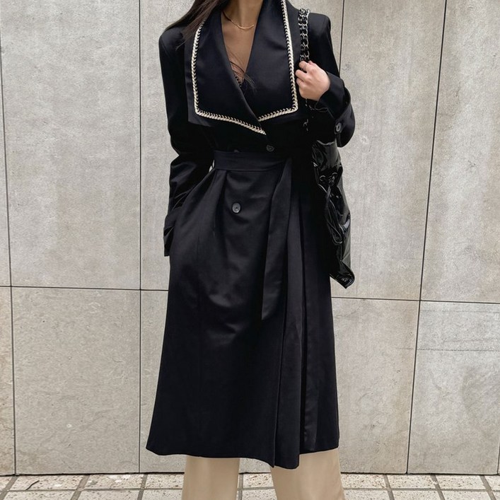 떳다그녀 케이티 빅카라 트렌치 자켓