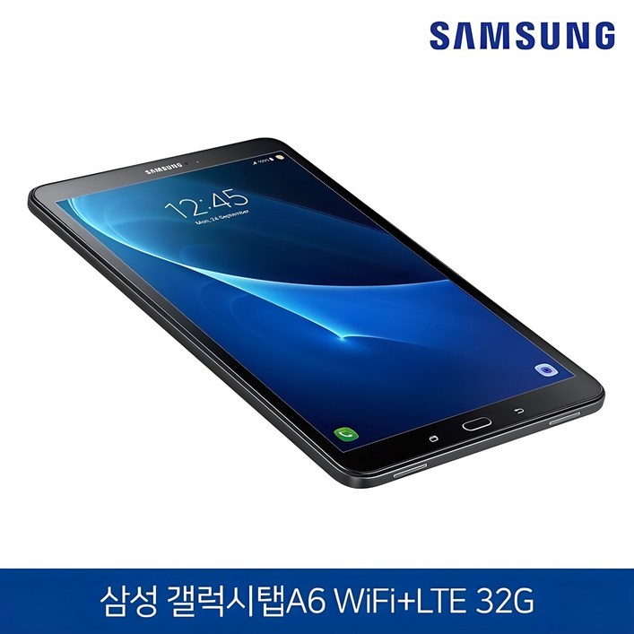 삼성전자 갤럭시탭A6 10.1 SM-T585 WiFi+LTE 32G 블랙 (태블릿PC+충전기+케이블)