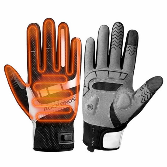 락브로스 HG4 겨울 오토바이 발열장갑 스쿠터 배달 자전거, 단품