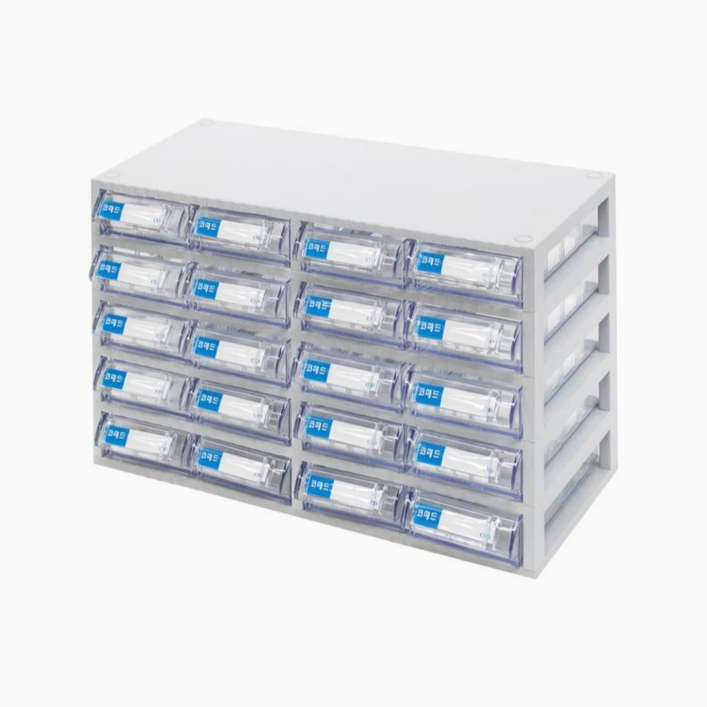 코메드 CMD-501 멀티박스 20칸 투명서랍장
