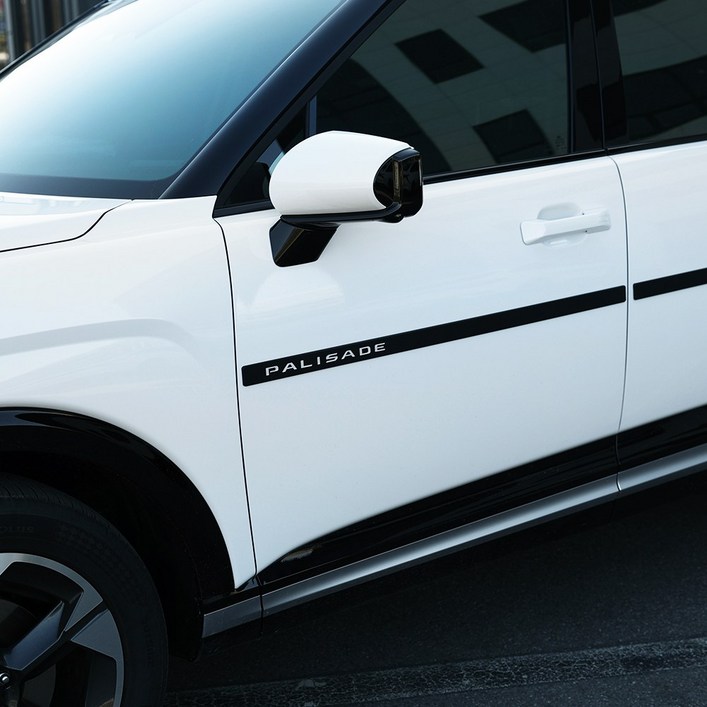 영카클럽 디올뉴 팰리세이드 LX3 호환 도어가드 스크래치 문콕 기스 방지 차량 보호 용품, 1세트, 화이트