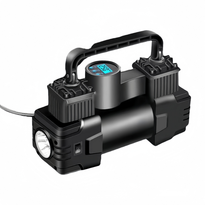 휴대용 차량용 공기주입기 대용량 자동차 타이어 자동 에어펌프