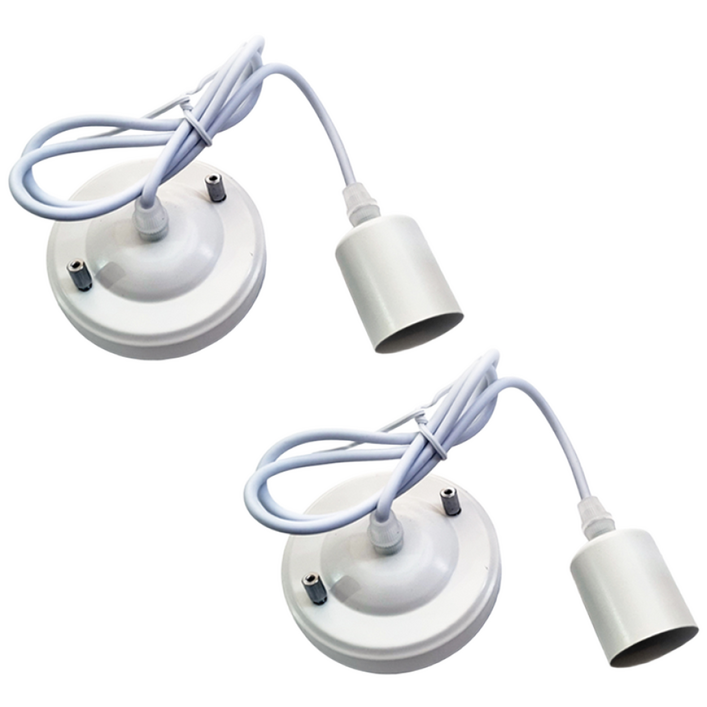 E26 1등 960MM 식탁등 심플 기본소켓 길이조절 가능 팬던트 후렌지형