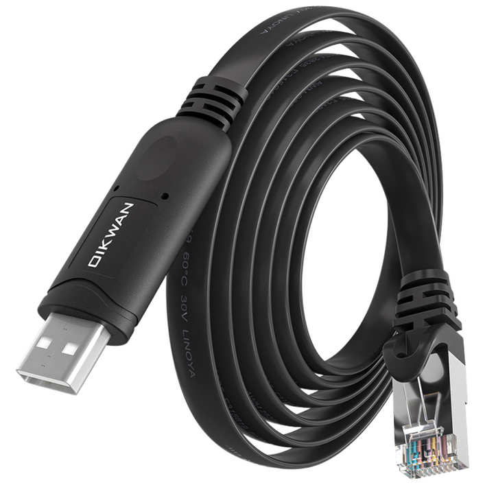 USB TO RJ45 RS232콘솔케이블  3M FTDI FT232RLZT213 칩 사용 대량 주문제작 가능