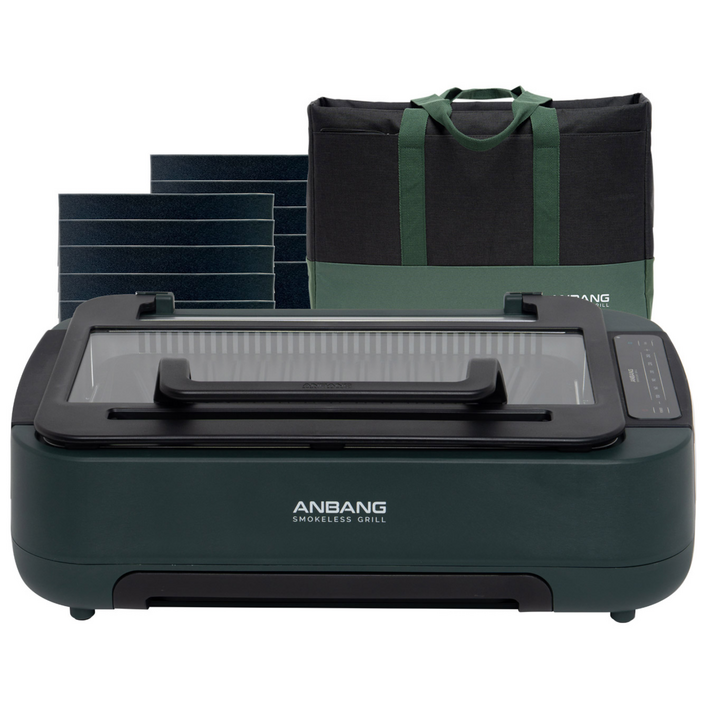 예약판매 331 발송 안방그릴 울트라 연기냄새기름잡는 전기그릴 보관가방필터10개 AB1101MF바베큐 삼겹살 대형 그릴 시즌6