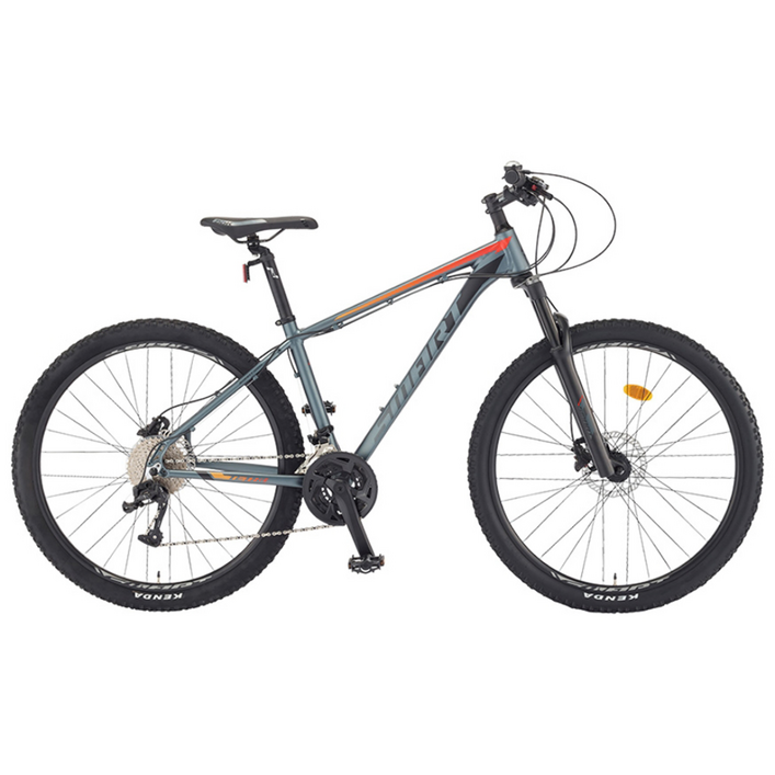 스마트자전거 테트라 5XX MTB 2024년 69.9cm(27.5인치) 30단 유압식디스크브레이크 입문용 미조립, 1개, 180cm, L사이즈 그레이