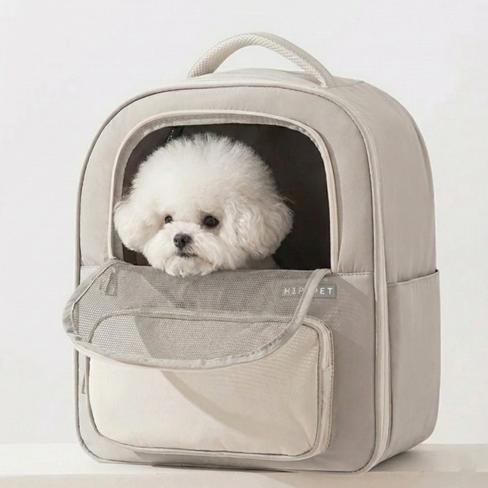 멍담 강아지 백팩 이동가방 견체공학설계 3단 통풍