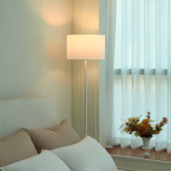 코멧 플레인 플로어 인테리어 장스탠드  LED 전구 세트