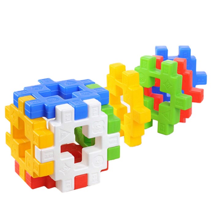 아하토이 초대형 집짓기블럭 60p