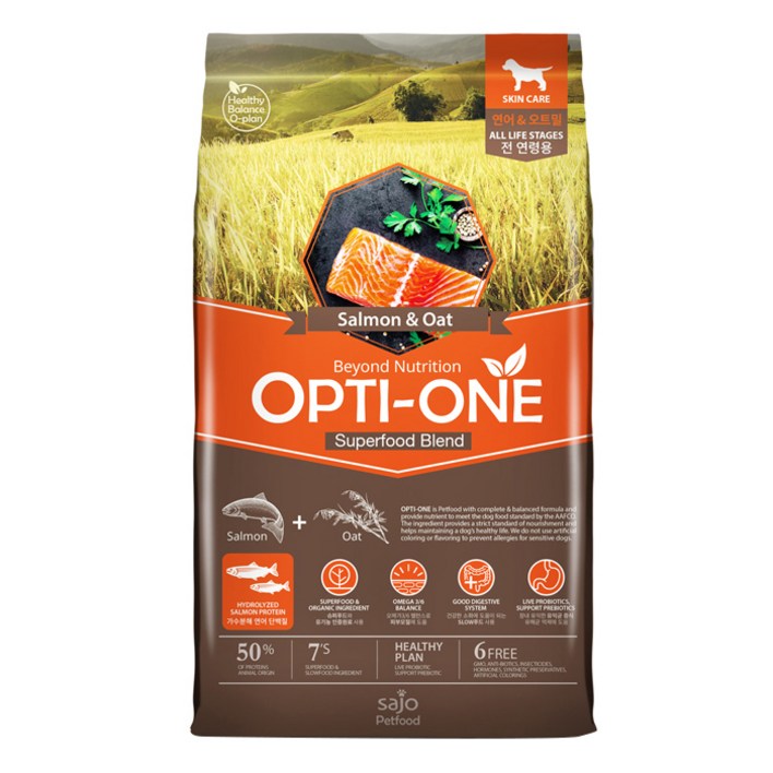 사조옵티원 전연령 강아지 건식사료