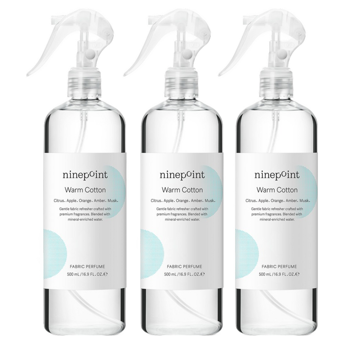 나인포인트 섬유향수, 웜코튼, 500ml, 3개