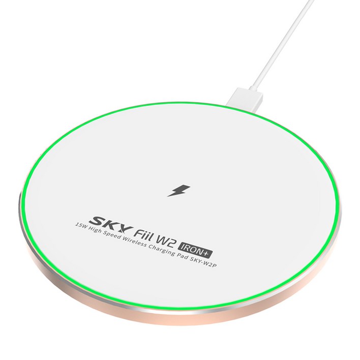 SKY 필 W2 아이언 플러스 고속 무선충전기 패드