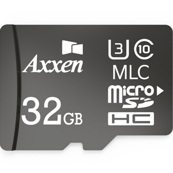 액센 블랙박스용 MSD Black MLC U3 Class10 마이크로 SD 카드