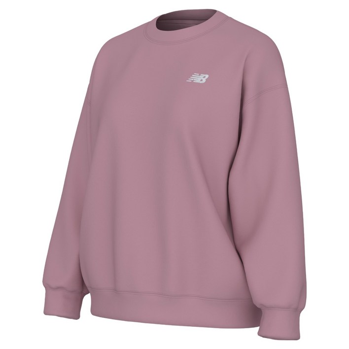 뉴발란스 여성용 에센셜 프렌치 테리 맨투맨 NBNCFBV012