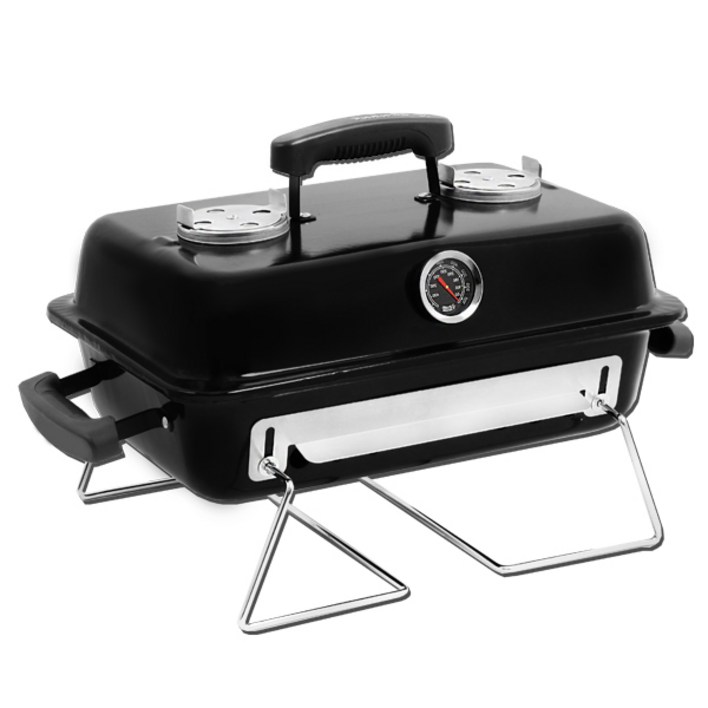 꾸버스 스모킹셰프 그릴 블랙, 1개