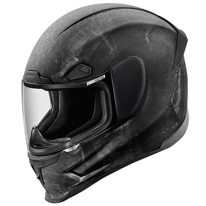 아이콘 에어프레임 프로 오토바이 헬멧, 컨스트럭트 블랙