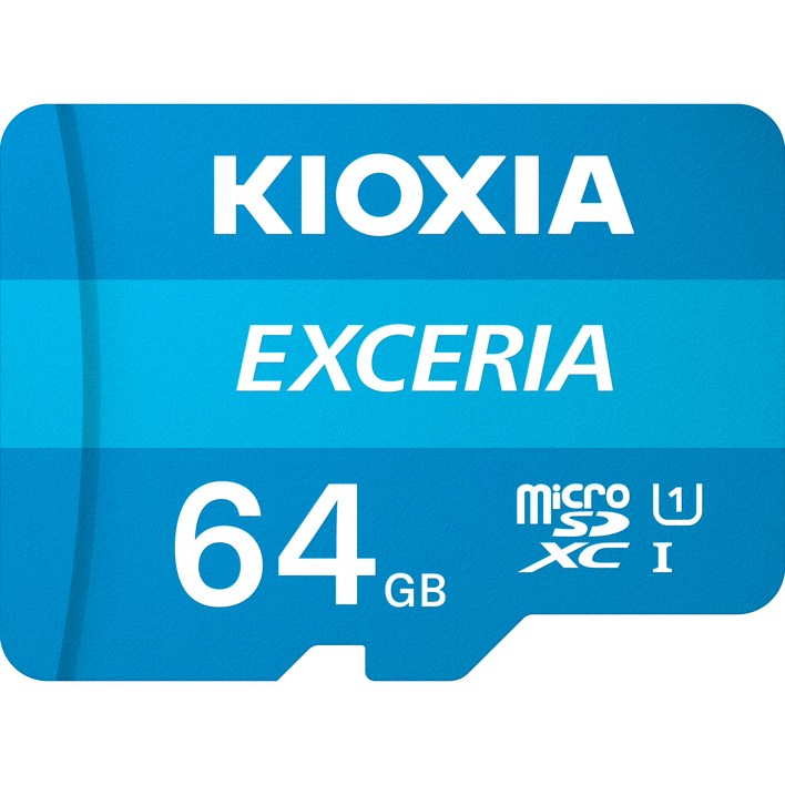 키오시아 엑세리아 XC UHS-I MicroSD 메모리카드 LMEX1L064GG4