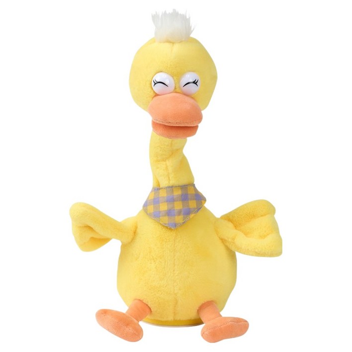 캐스비 플레이 말하는 오리인형, 32cm, 혼합색상, 1개