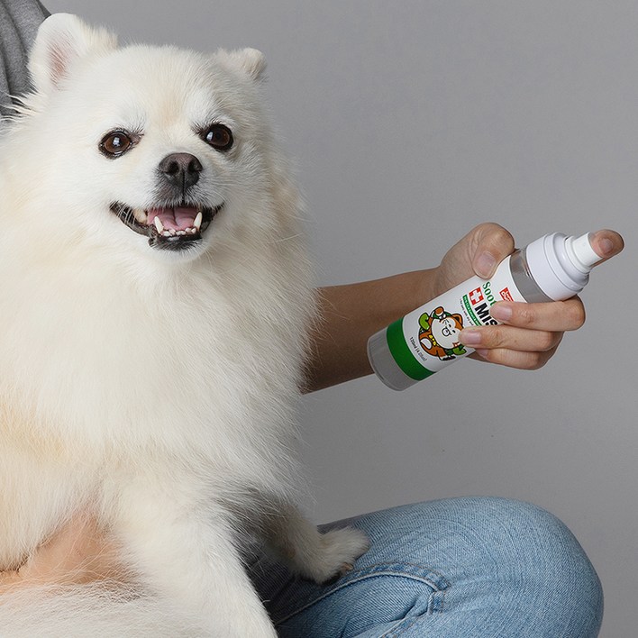 래핑찰리 더 수딩 미스트 강아지 위생용품, 120ml, 1개