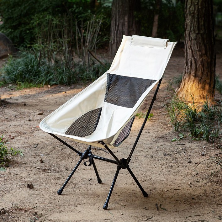 멜로우버디 초경량 캠핑용 접이식 의자, 캠핑하이체어, 1개