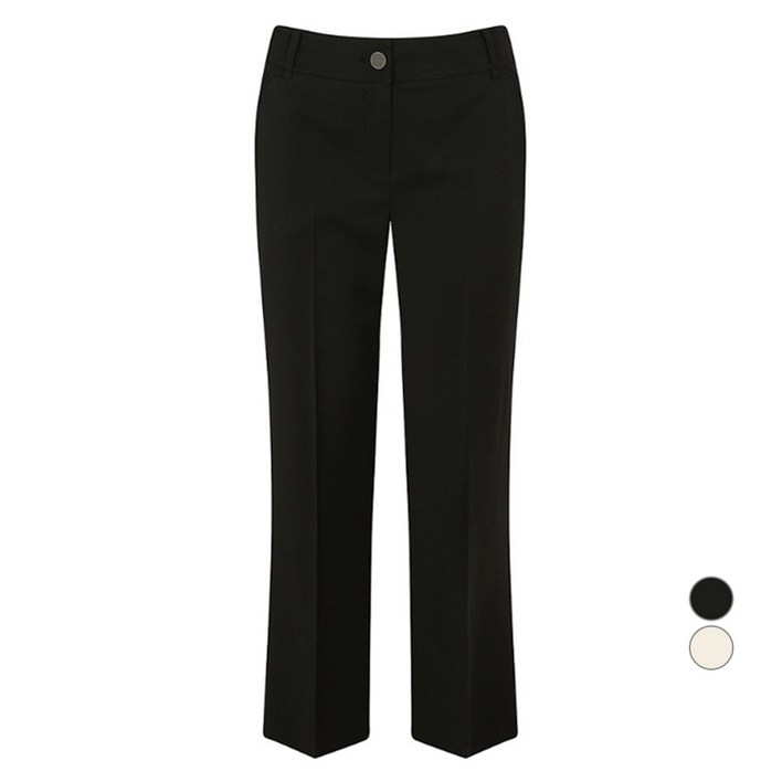 더아이잗 여성용 백 밴딩 슬림핏 팬츠 IN4A0SL19