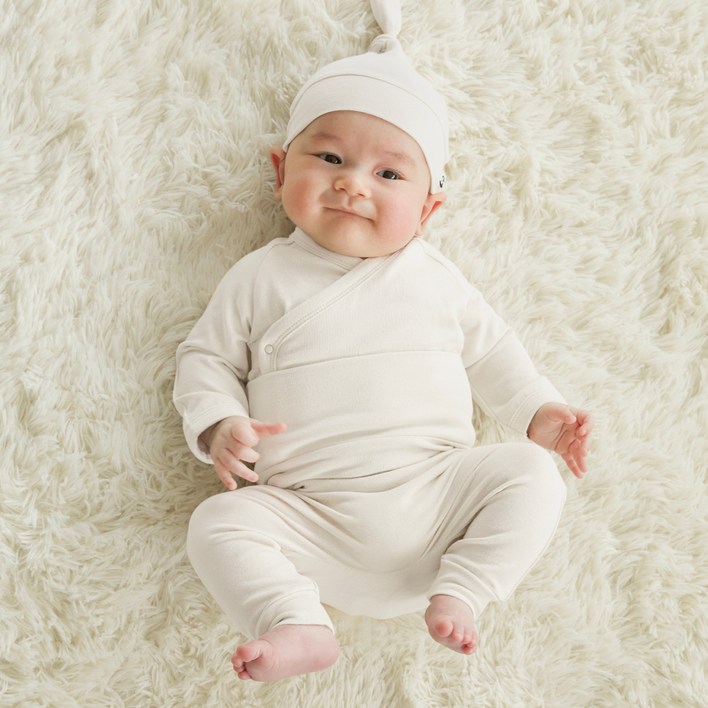 코니 신생아용 밤부 바디수트  레깅스 세트