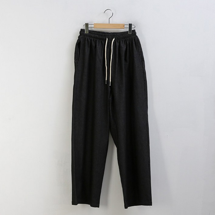 피핀 여성용 청지 와이드 밴딩 롱 팬츠 710318