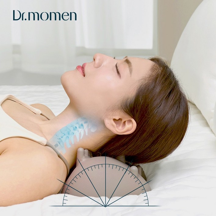 닥터몸엔 넥스팟 경추베개 견인 거북목 일자목 교정 목 어깨 마사지기 하드타입, 1개