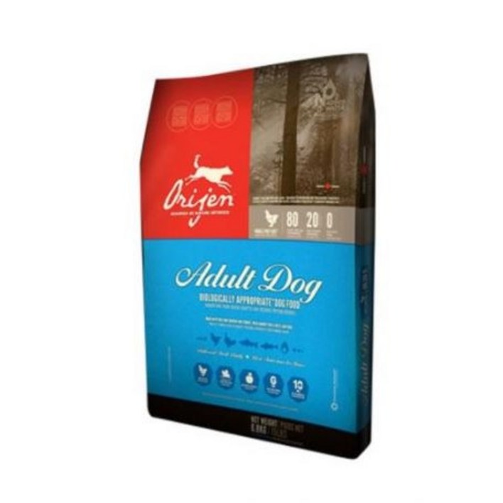 오리젠 오리지날 독 (85% 15% 0%) 2kg, 1개, 11.4kg