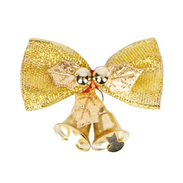 작은 성탄절 벨 리본 장식용 미니 리본