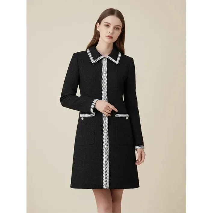 [국내백화점] [모조에스핀] 팬시소재 슬림핏 원피스