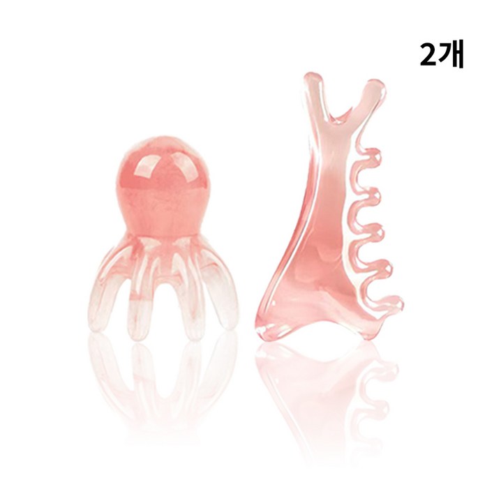 WEKILI 괄사 마사지 4종세트 두피 바디 얼굴 승모근 콧대 종아리 목 어깨 전신 지압 괄사 마사지기