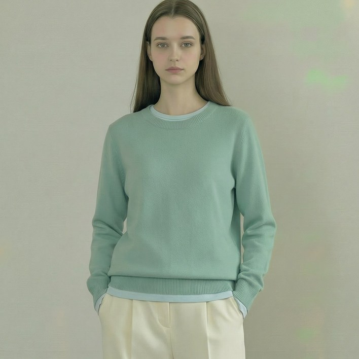 미니마리 11 파스텔라운드니트 MMB1TS13