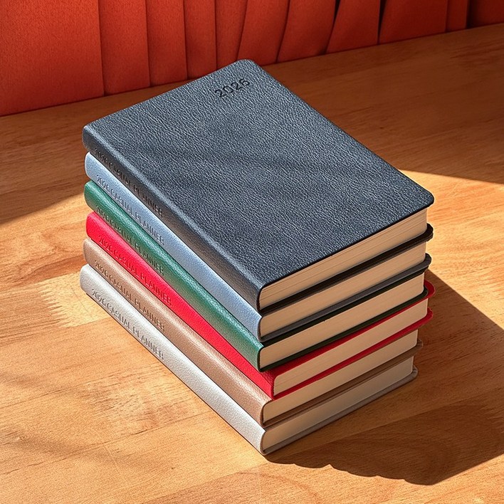 프랭클린플래너 26년 캐주얼 다이어리 1D1P 25절 LOGROG 2026, 스칼렛레드