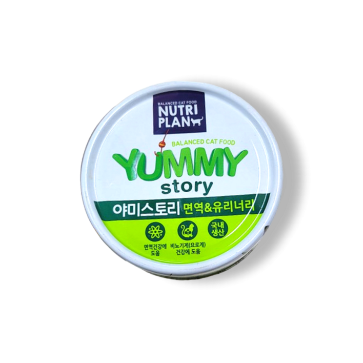 동원뉴트리플랜 야미스토리 고양이캔 면역유리너리24캔 26.01유통기한 무료배송