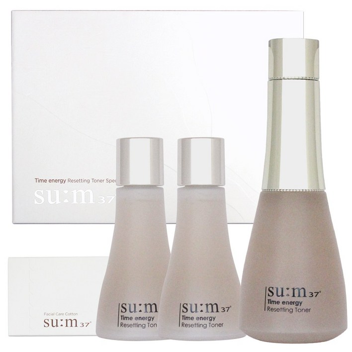 숨37도 타임에너지 리셋팅 토너 증량 기획세트