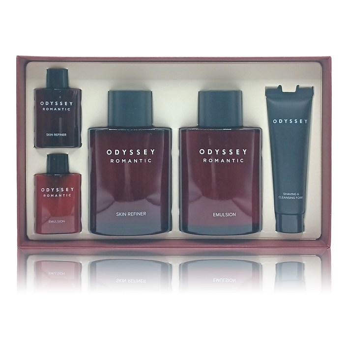 아모레퍼시픽 오딧세이 로맨틱 스킨 리파이너  에멀전 2종세트 기초화장품