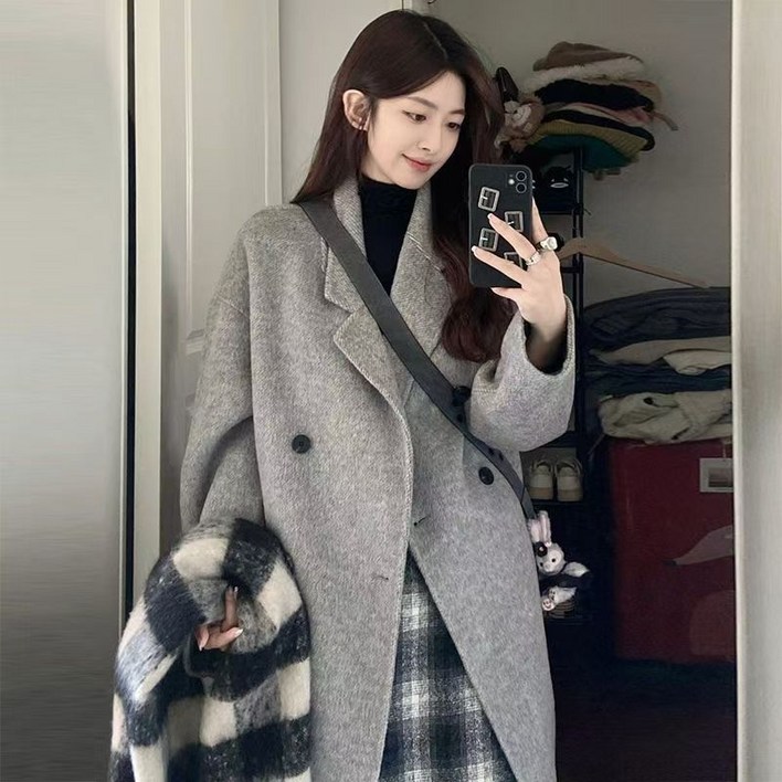 tbm 로브 울 데일리 롱코트