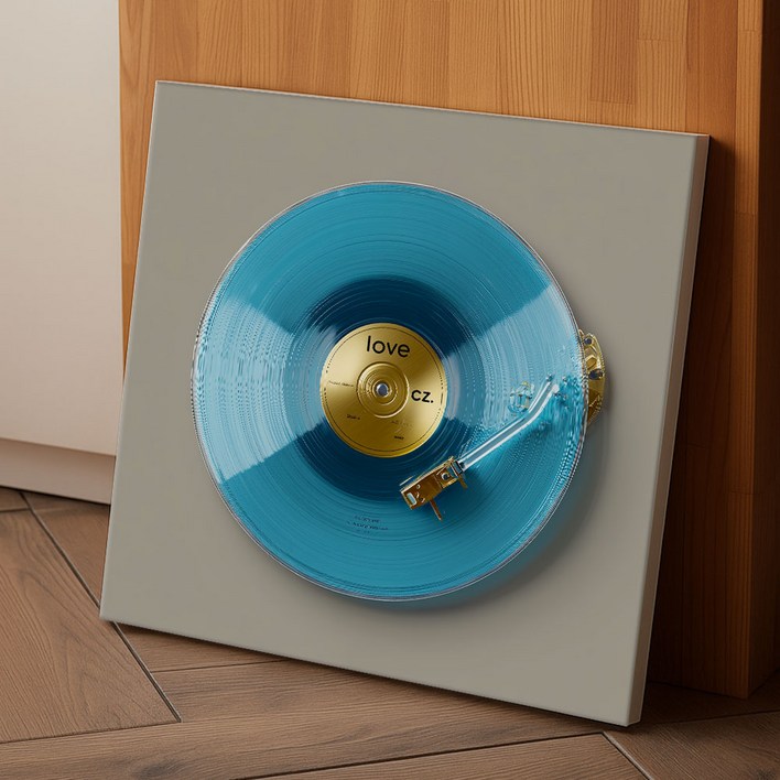 세잔느화실 감성담은 Art for the Soul LP 일러스트 시리즈 캔버스그림액자 12종, 캔버스액자 (24x24cm)