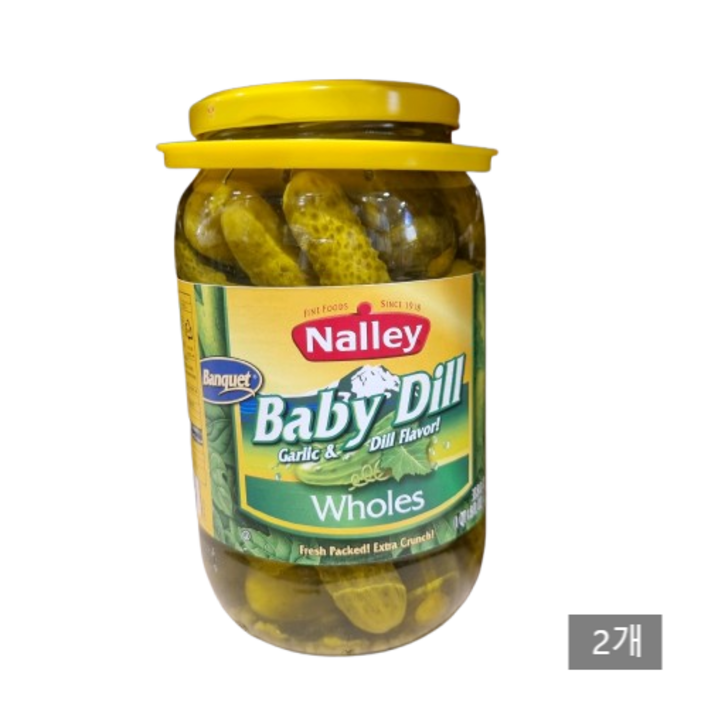 Nalley낼리넬리 베이비 딜 피클 2개입