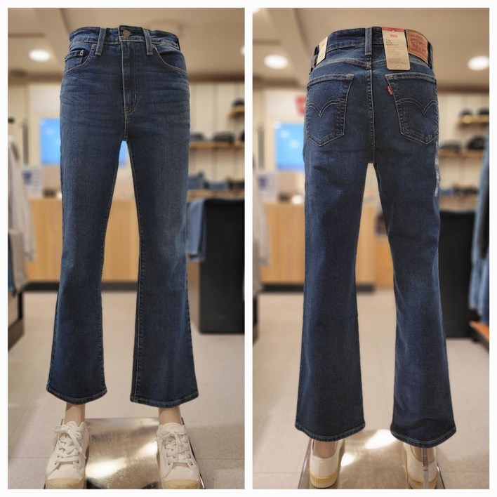 리바이스 여성 725 하이라이즈  부츠컷 진 1W1-0005