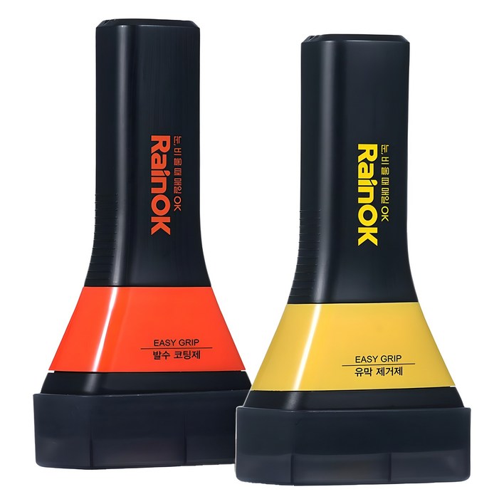 불스원 Rain OK NEW 이지그립 유막제거제 120ml  발수코팅제 120ml 세트