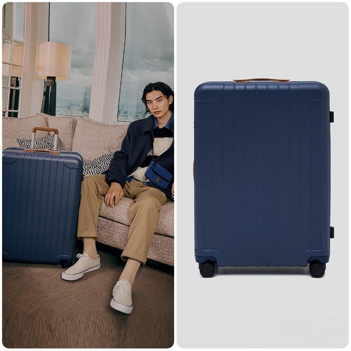 빈폴 BEANPOLE 어웨이 26인치 캐리어 - 블루 BE37D4M01P 254368