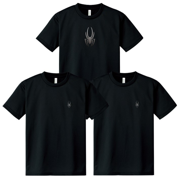 포이즌X 독거미 기능성 3종세트 111 반팔 티셔츠