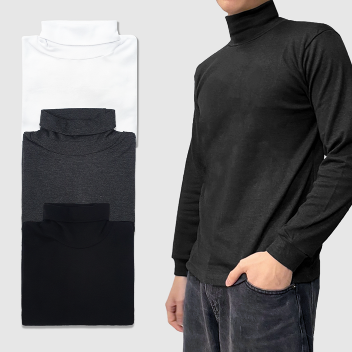 끄라몽 보드라운 11 양면 목폴라 폴라티 목티터틀넥남녀공용 MSAPT01