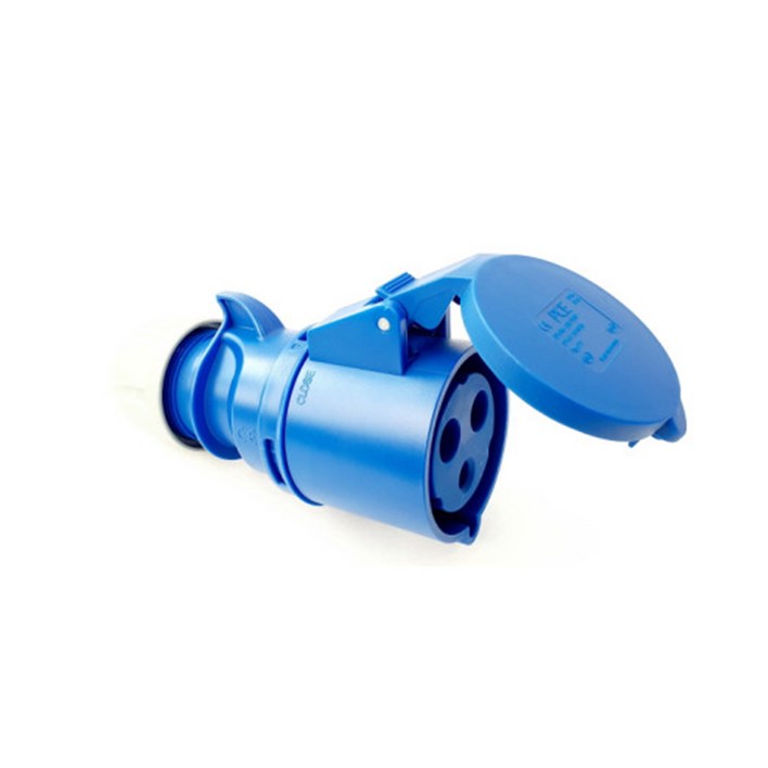 PCE 2236 32A 230V 대용량 전기 커넥터 케이블용 암 3PIN 산업용 플러그