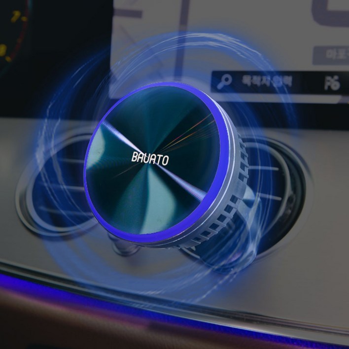 [저온 충전] 바우아토 맥브리즈 차량용 맥세이프 쿨링 15W 고속 무선 충전 거치대, 단일상품